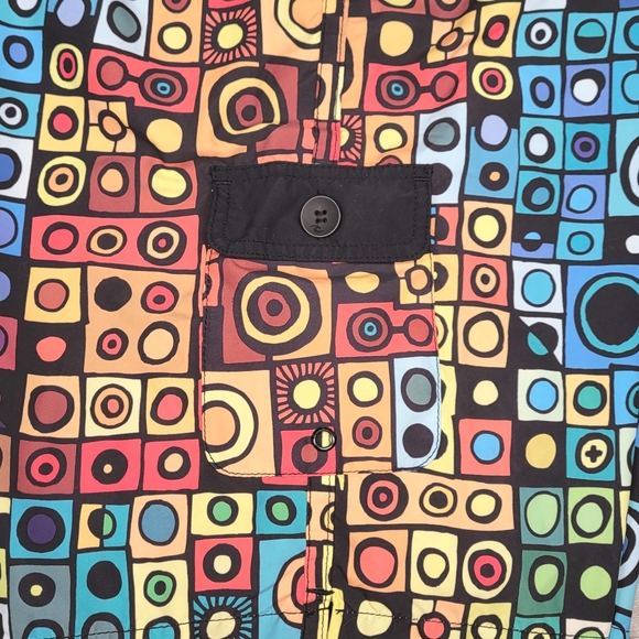 RIP CURL Search Series Mosaic 19" Boardshorts Mens Size 38 Colorful Swim Trunks - Picture 15 of 15